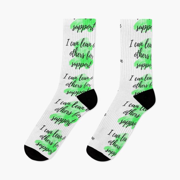 Item preview, I can lean on others for support - Positive Affirmations - For Depression [ 2025 - Collection ] designed and sold by elmsstudios.