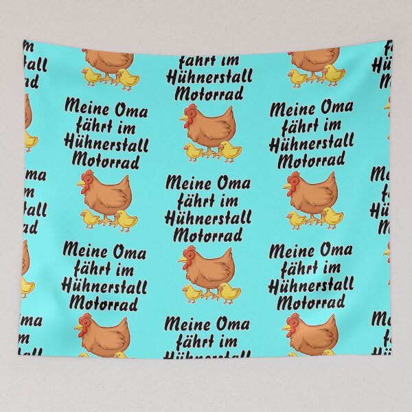 Item preview, My Grandma Rides a Motorcycle in the Chicken Coop designed and sold by Mauswohn.