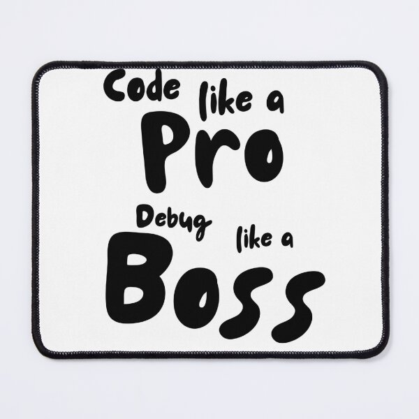 Item preview, Code Like a Pro Debug Like a Boss - Light Color designed and sold by Programming Jokes.