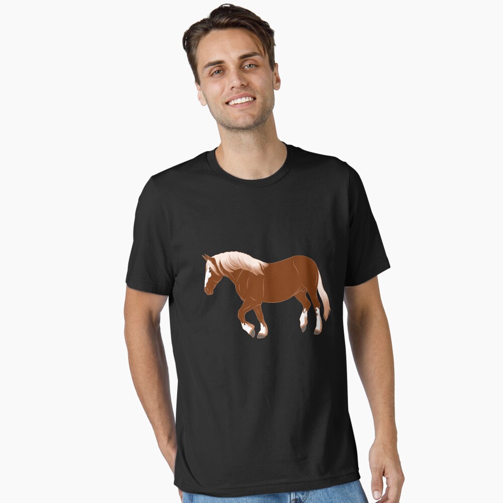 Aperçu de l'œuvre T-shirt essentiel créée et vendue par WebEquitation.