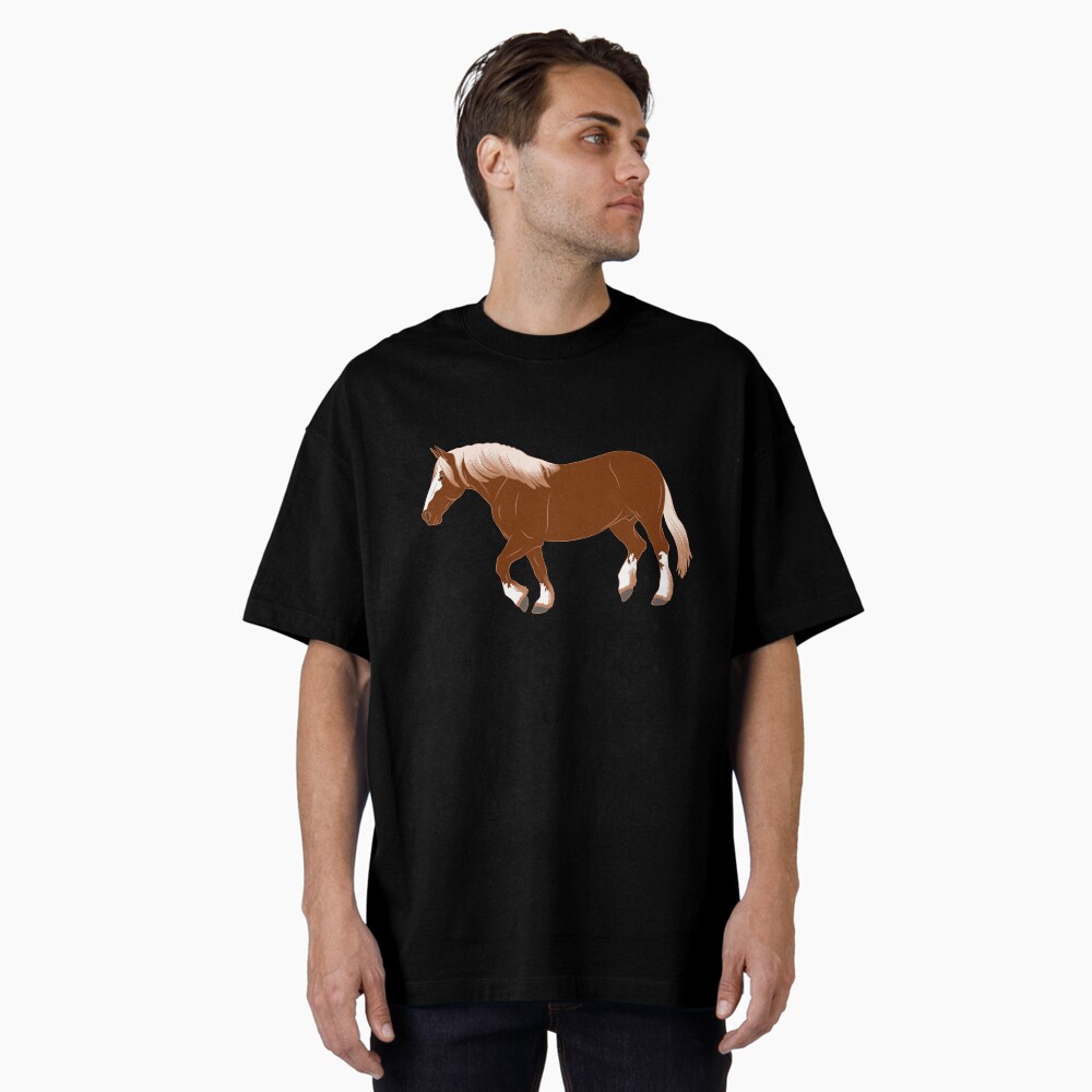 Aperçu de l'œuvre T-shirt oversize créée et vendue par WebEquitation.
