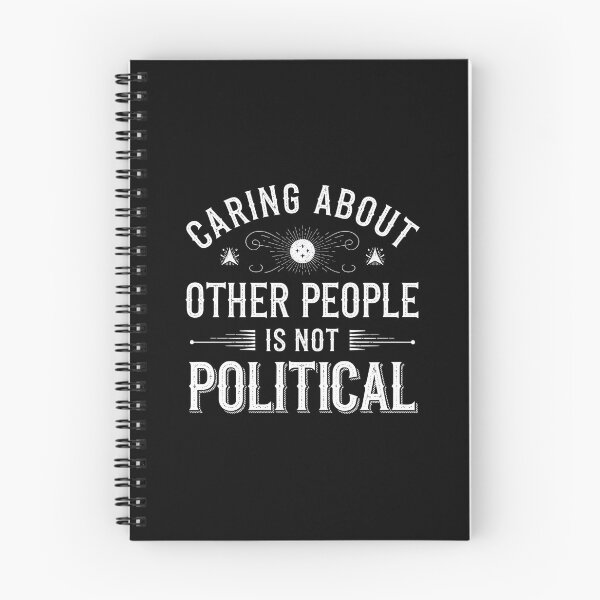 Item preview,  Caring About Other People Is Not Political- This is a perfect gift for activists, teachers, healthcare workers, and anyone who believes in the power of empathy, kindness, and equality. designed and sold by ZyziowskyArt.