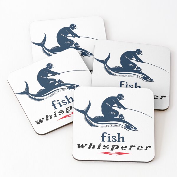 Item preview, Fish Whisperer surfing on a fish designed and sold by JanChryzostom.