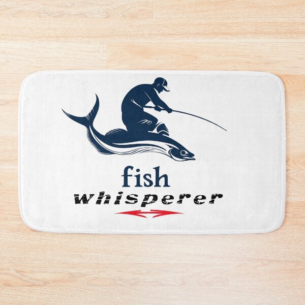 Item preview, Fish Whisperer surfing on a fish designed and sold by JanChryzostom.