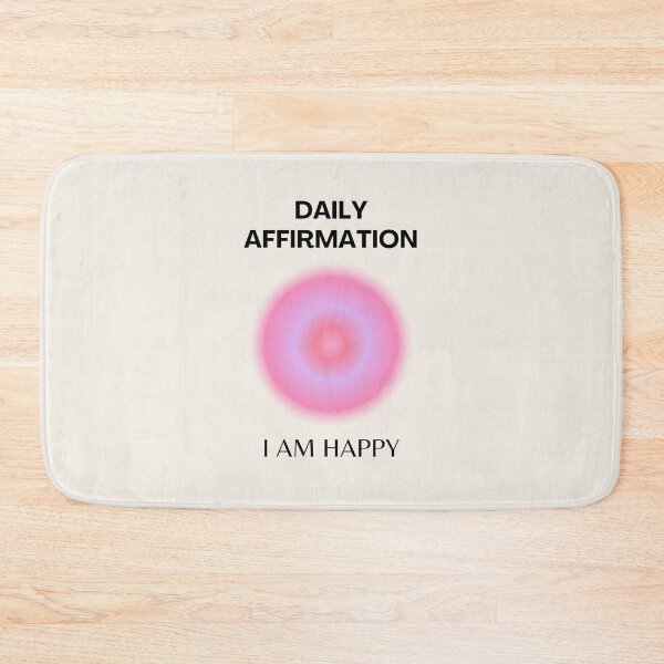 Item preview, Daily Affirmation, Positive Affirmation, Positive, Spiritual, Aura Gradient Art designed and sold by Magic Love Art Print.