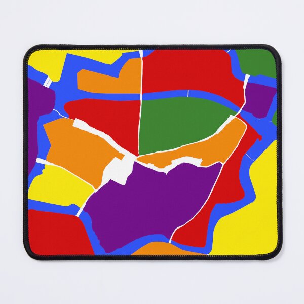 Item preview, Netherlands Zwolle City Centre rainbow colorized designed and sold by FOTOwerk_Fris-Art.