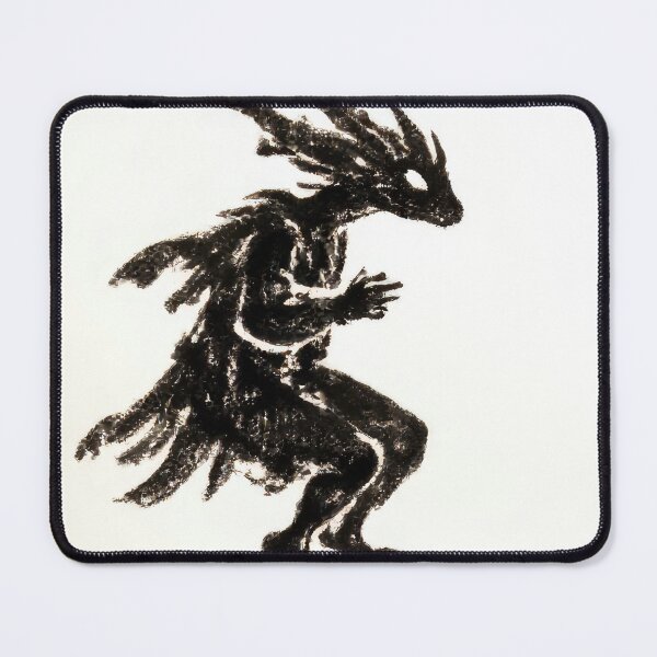 Item preview, Ethereal Fantasy Creature Ink Sketch designed and sold by SunkenCost.