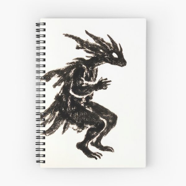 Item preview, Ethereal Fantasy Creature Ink Sketch designed and sold by SunkenCost.
