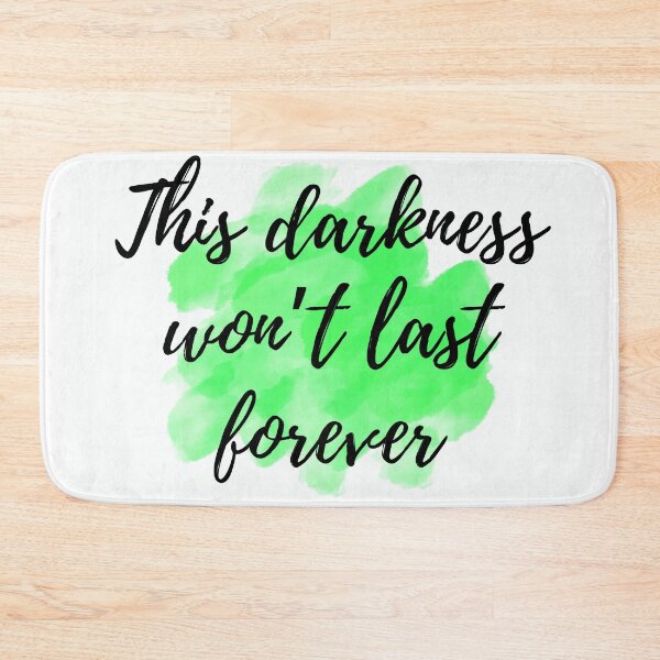 Item preview, This darkness won't last forever - Positive Affirmations - For Depression [ 2025 - Collection ] designed and sold by elmsstudios.