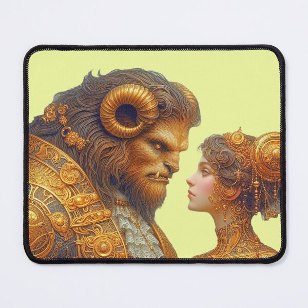 Item preview, Beauty and the Beast gold steampunk designed and sold by CristalleLisa.
