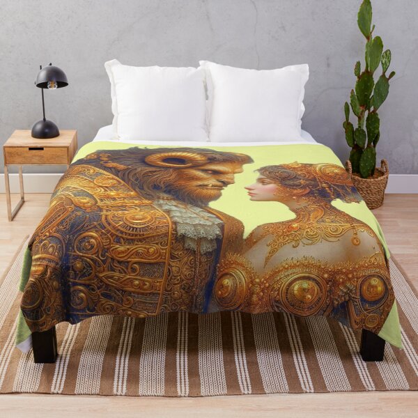 Item preview, Beauty and the Beast gold steampunk designed and sold by CristalleLisa.