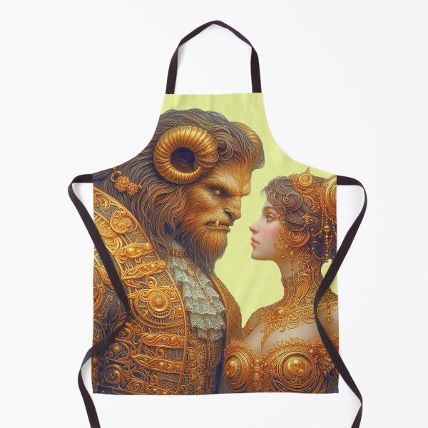 Item preview, Beauty and the Beast gold steampunk designed and sold by CristalleLisa.