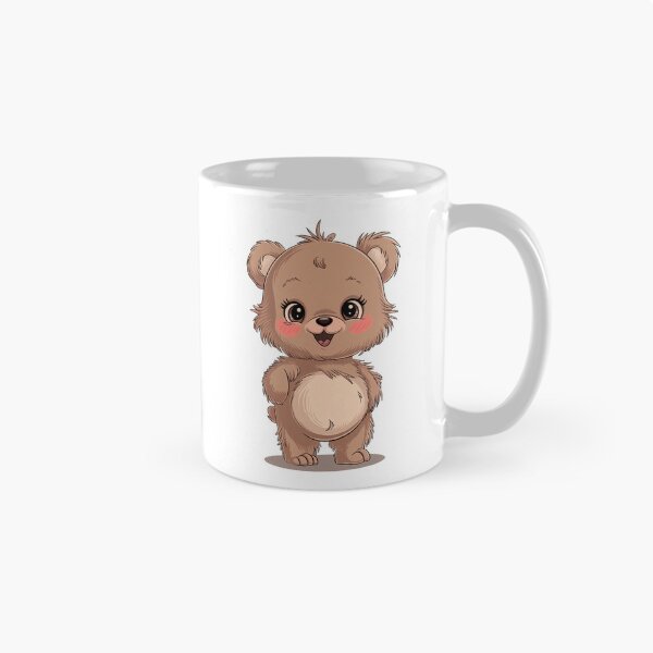 Item preview, Cute Bear Wall Art, Happy Bear Kids Room Decor, Animal Nursery Art designed and sold by WILDEVIOLET.