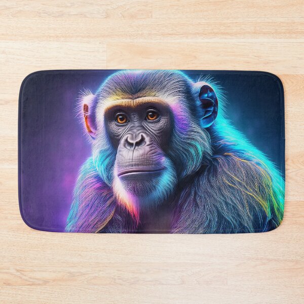 Item preview, Misty Elder | Glowing Neon Monkey Collection | Hyperrealistic designed and sold by monkeybusiness.pt.