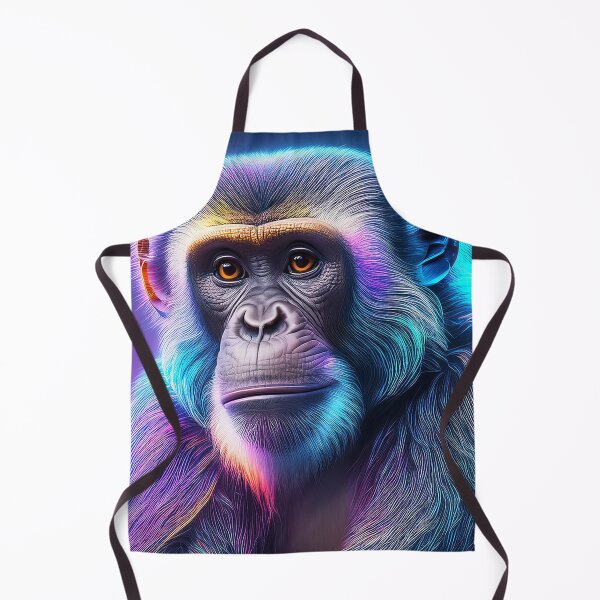 Item preview, Misty Elder | Glowing Neon Monkey Collection | Hyperrealistic designed and sold by monkeybusiness.pt.