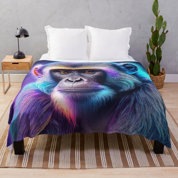 Item preview, Misty Elder | Glowing Neon Monkey Collection | Hyperrealistic designed and sold by monkeybusiness.pt.