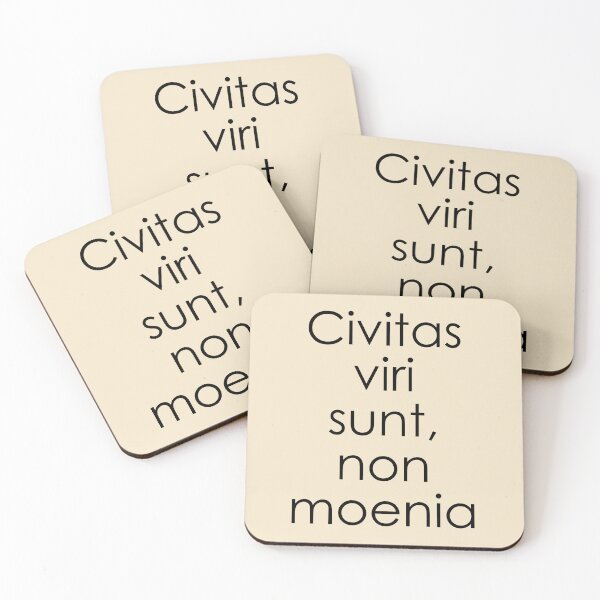 Item preview, A State Is Its People – Latin Wisdom on Society & Leadership designed and sold by Wisdom Wear.