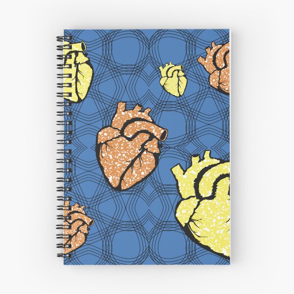Item preview, Heart fabric patterns designed and sold by Wolagno.