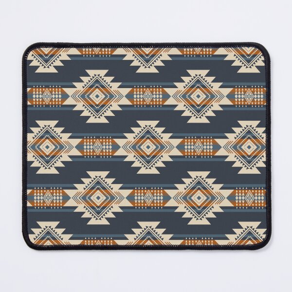 Item preview, Colorful Vintage Aztec Southwestern Native American Pattern designed and sold by BWDecorPattern.