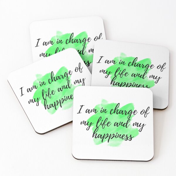 Item preview, I am in charge of my life and my happiness - Positive Affirmations - For Depression [ 2025 - Collection ] designed and sold by elmsstudios.