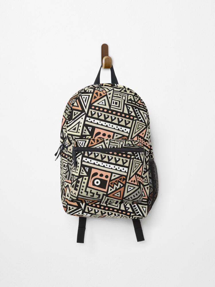 Thumbnail 1 of 3, Backpack, Geometric Pattern designed and sold by Culopop.