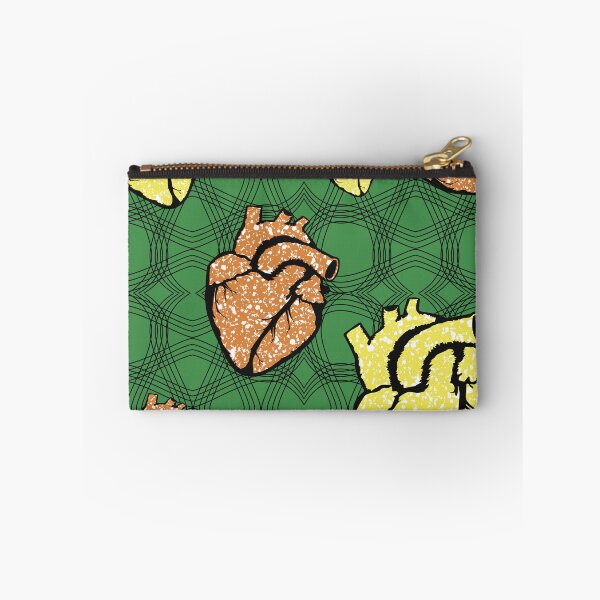 Item preview, Heart fabric patterns designed and sold by Wolagno.