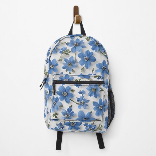 Item preview, Elegant Blue Floral Pattern designed and sold by Sghm.Shop.