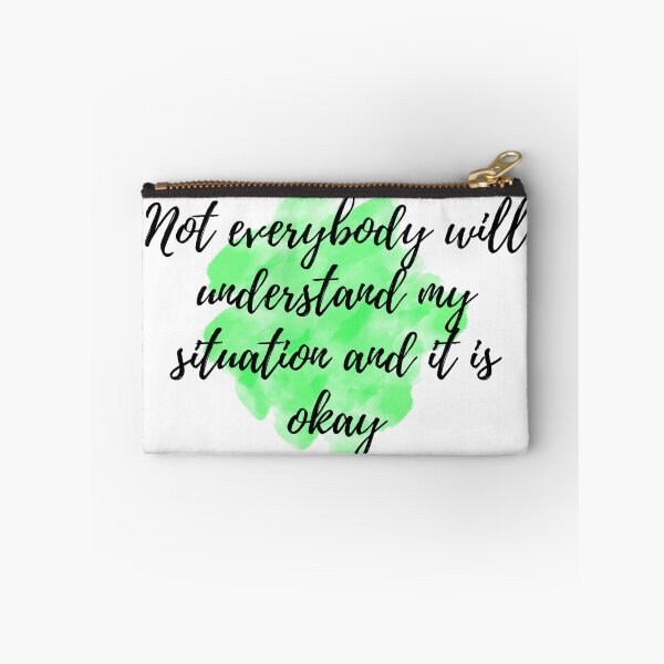 Item preview, Not everybody will understand my situation and it is okay - Positive Affirmations - For Depression [ 2025 - Collection ] designed and sold by elmsstudios.