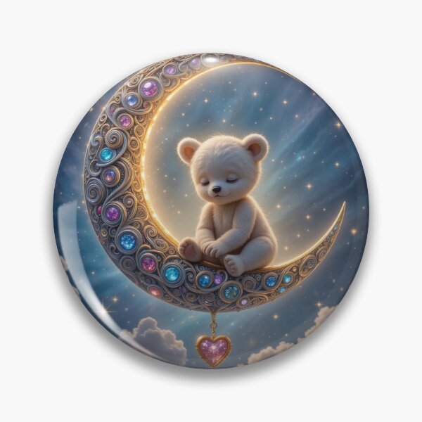Item preview, Bear on the Moon designed and sold by RaF71PrO.