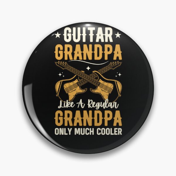 Item preview, Guitar Grandpa, Like A Regular Grandpa, Only Much Cooler designed and sold by Boggy62.