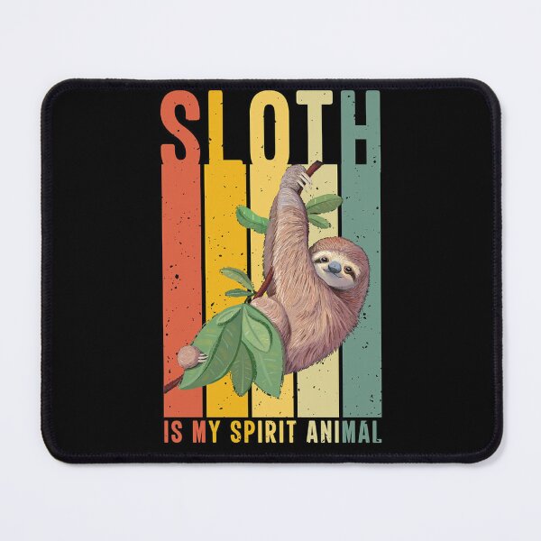 Item preview, Sloth Is My Spirit Animal – Funny Retro Sloth Lover T-Shirt designed and sold by Younes.Art.