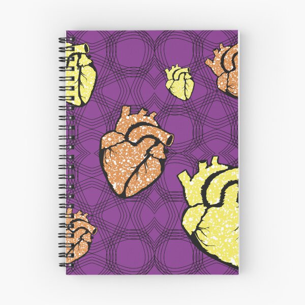 Item preview, Heart fabric patterns designed and sold by Wolagno.