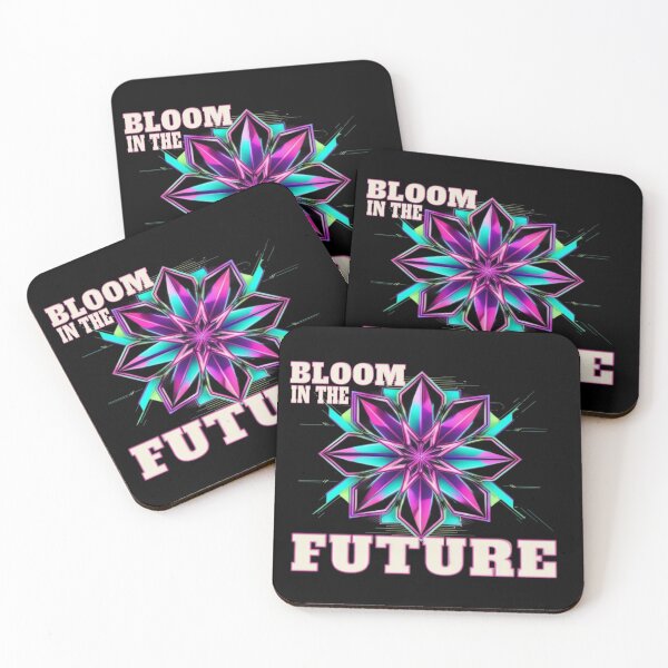 Item preview, Bloom in the Future – Cyberpunk Floral Design designed and sold by Tomasz  Siennicki.