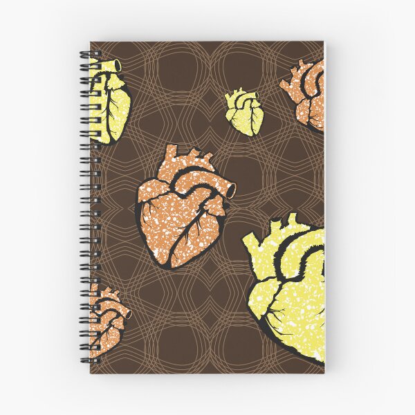 Item preview, Heart fabric patterns designed and sold by Wolagno.