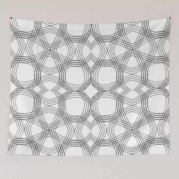 Item preview, Heart fabric patterns designed and sold by Wolagno.