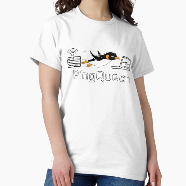 Item preview, PingQueen Fast Penguin Network Engineer designed and sold by TvRDesigns.