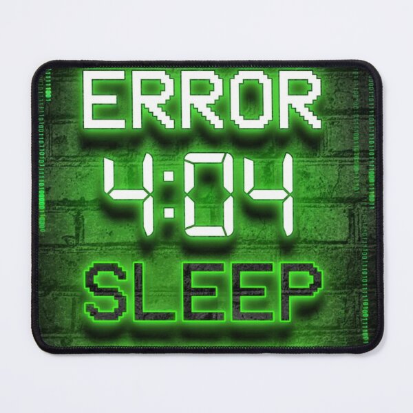 Item preview, Error 404: Sleep Not Found – Funny Gamer & Tech T-Shirt  designed and sold by Younes.Art.