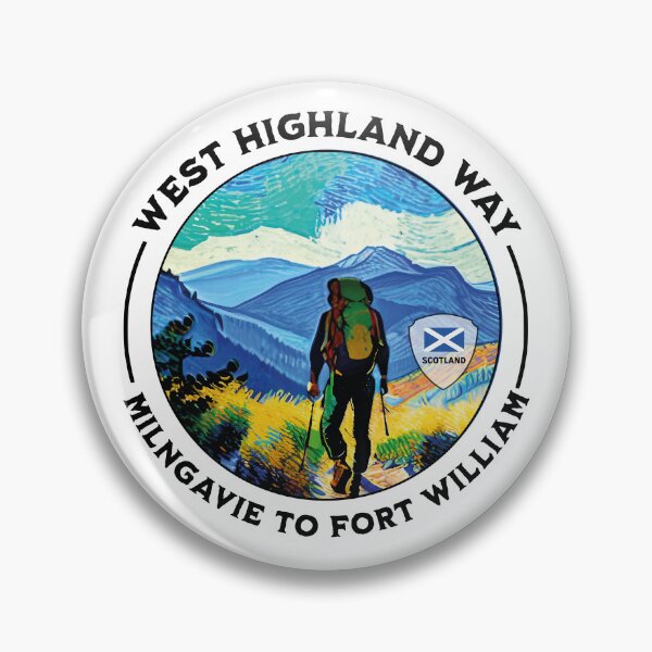 Item preview, WEST HIGHLAND WAY SCOTLAND sticker or shirt and more designed and sold by designkb.