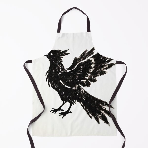 Item preview, Ethereal Phoenix-Raven Hybrid in Ink Sketch designed and sold by SunkenCost.