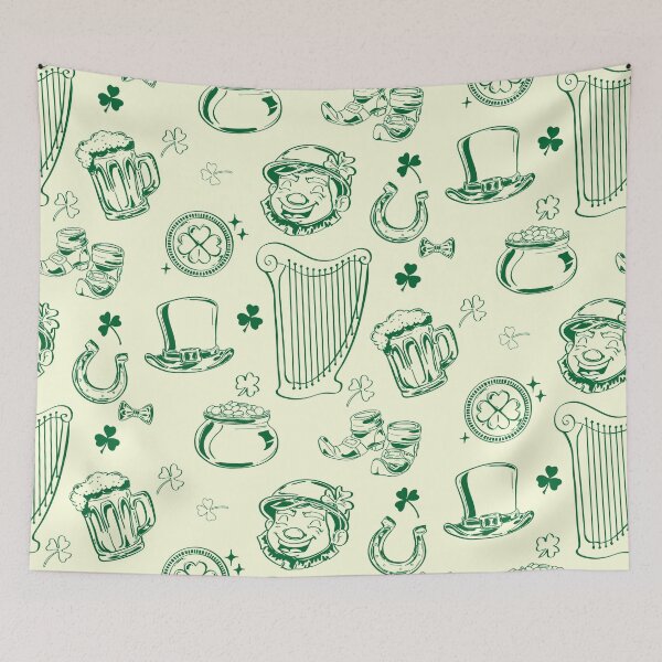 Item preview, Luck of the Irish Pattern designed and sold by MaiZephyr.