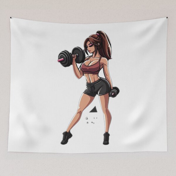 Item preview, gym girl  designed and sold by NCNGDESIGN.