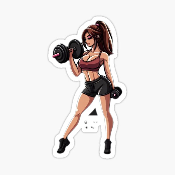 Item preview, gym girl  designed and sold by NCNGDESIGN.