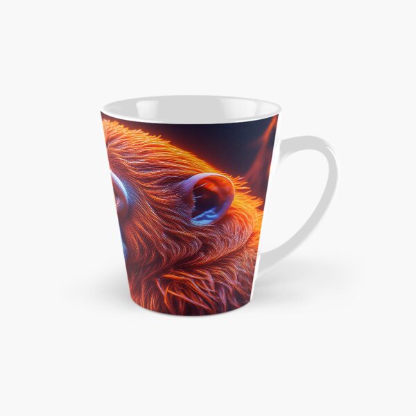 Item preview, Baby Orange | Glowing Neon Monkey Collection | Hyperrealistic designed and sold by monkeybusiness.pt.