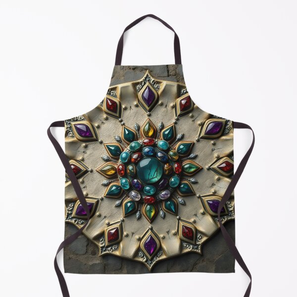 Item preview, Mandala of colored stones designed and sold by PrintLabStudio.