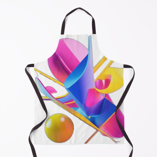 Item preview, Bold & Colorful 3D Abstract Composition designed and sold by angelcrease.
