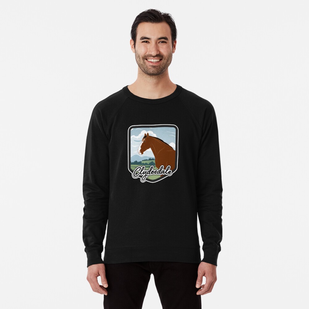 Aperçu de l'œuvre Sweatshirt léger créée et vendue par WebEquitation.
