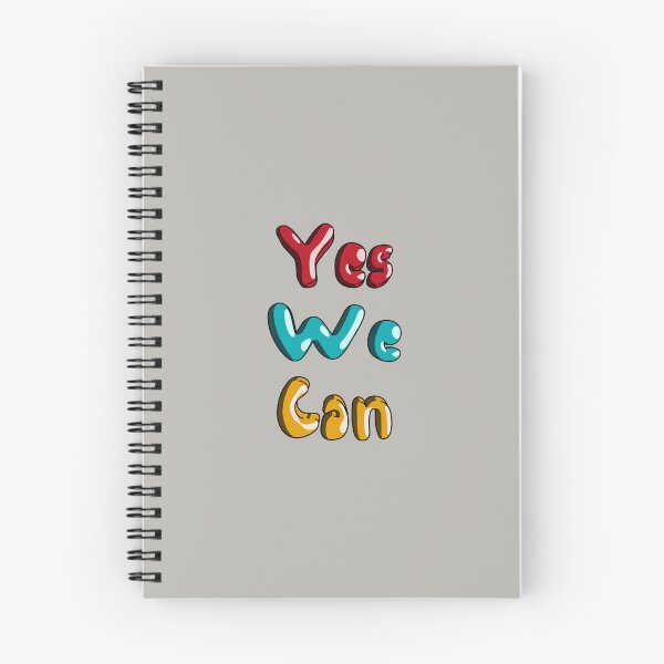 Item preview, Yes We Can Bold 3D Typography designed and sold by trepiu.