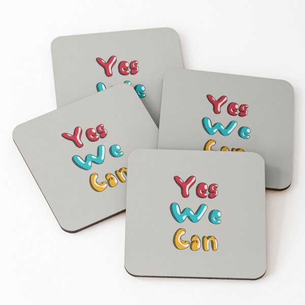 Item preview, Yes We Can Bold 3D Typography designed and sold by trepiu.