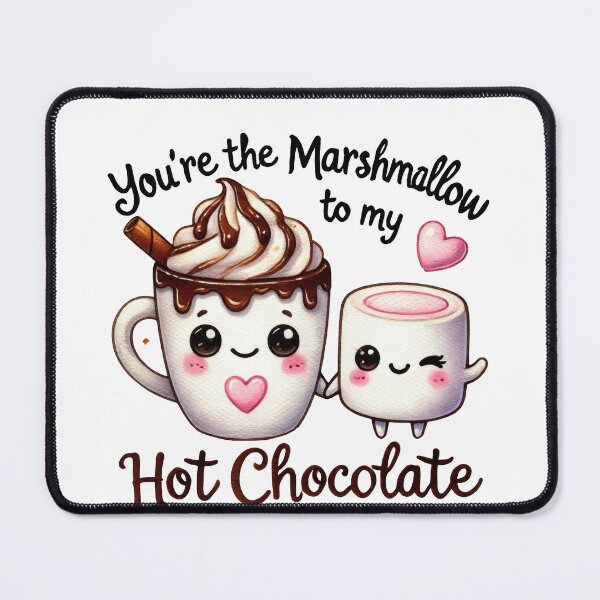 Item preview, Marshmallow to my Hot Chocolate designed and sold by jellyink.