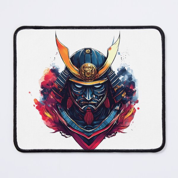 Item preview, Samurai Warrior Spirit - Modern Japanese Art designed and sold by ValhallaPrint.